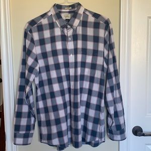 J. Crew Slim Fit Cotton Madras Button Down